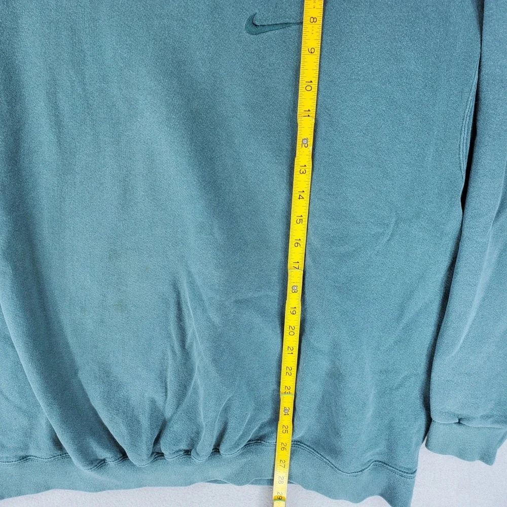 Nike Sweatshirt Men XXL Green Vintage 90s USA Made Embroidered Swoosh Crewneck